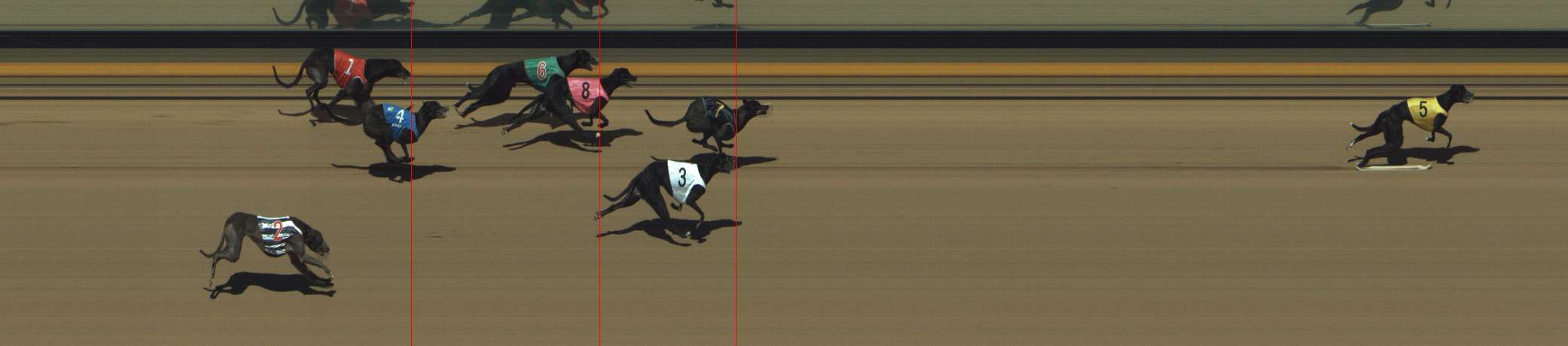 Race result finish photo